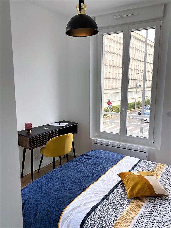 Ponsardin #55 Spacieux Appartement 3 Ch 6 Couchages رانس المظهر الخارجي الصورة